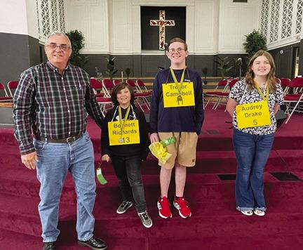 FBC Academy Spelling Bee competition winners named