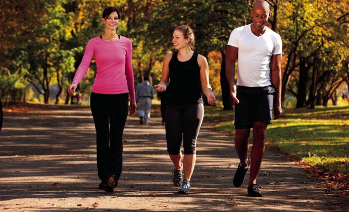 Walk your way to better health and to reduce stress