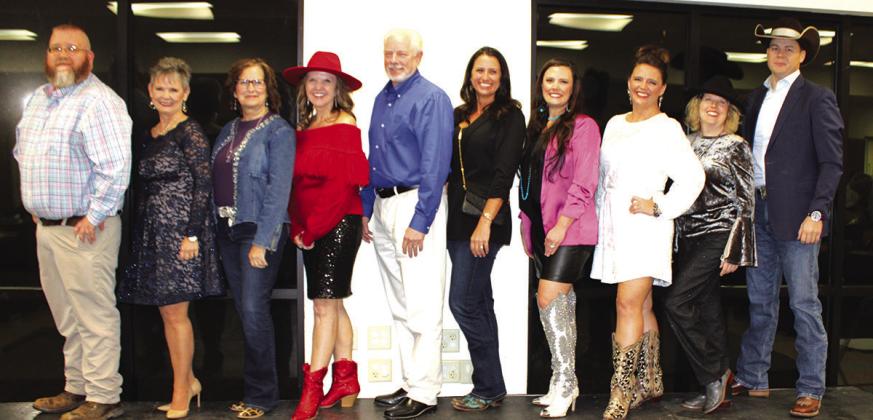 The Silsbee Chamber of Commerce Board of Directors for 2023-2024 are, from left, Patrick Nichols, President; Kathy Watson, Vice- President; Janie Hopkins. Secretary/Treasurer; Sonja Kelley, Executive Director; Mark Carpenter, Rachel Donalson, Sissy McInnis, Christy Brown, Sissy McInnis, Llara Firmin and Nathan White.