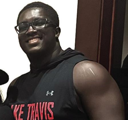 Jacob Henry, a 6’1” 280 pound junior, at Lake Travis High School was named to the second team all state team by the Padilla Coaches Poll. He is the son of former Silsbee great Mark Henry and plays at 6A Lake Travis High School in Austin. His dad was the national power lifting champion at SHS. Jacob the son now is also a power lifter. Mark reports he is squatting 700 pounds and lifting 700 pounds in the dead lift.
