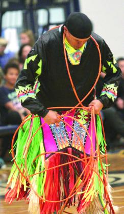 Local Alabama-Coushatta tribe shares culture through dancing