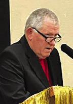 Coach Bob Killiam was the speaker for the Kountze Chamber of Commerce’s annual banquet.