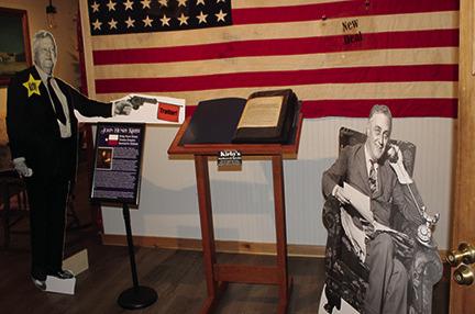 Presidents connected to Silsbee on display at Ice House Museum