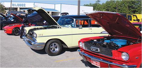 These are just a few of the many antique vehicles which were shown at the Silsbee Ford car show last Saturday. Several of them will be shown again Saturday, Sept. 30, at the Cruise’n Silsbee car show at Old Kirby Memorial Stadium in Silsbee.