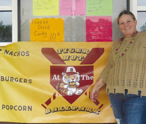When Little League opens in Silsbee this coming Saturday, those attending will notice that Wendy Rodgers, above, will be offering a “Tiger Hut in the Ballpark” concession stand this year. Several new food items will be offered. John Marble photo