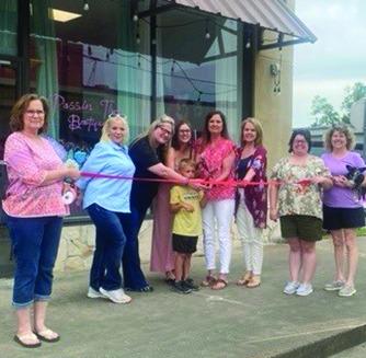 The Silsbee Chamber of Commerce recently held a ribbon cutting for Passin Thru Boutique, located at 125 North 5th Street. Chelsie Yeager is owner. Courtesy Photo