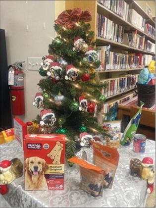 The Silsbee Public Library has a tree set up with the pictures of pups that are currently in foster care with Anna’s Angels. Each ornament has a photo of a pup and an item(s) on the back that the pup would like for Christmas. Come by and take an ornament and purchase the wish list on the back and return it to the Silsbee Public Library by December 21. All types of pet donations are being accepted and will be distributed to local shelters and rescues.