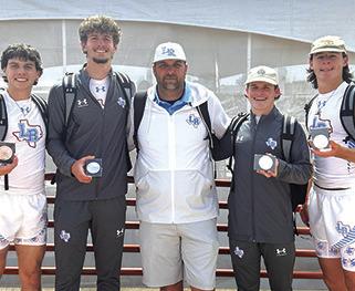 The Lumberton Raiders on the 4x100 relay team coached by Allen De-Shazo have set a state record. Connor Smith, Broc Bonner, Brady Fuselier and Kaleb Koch won Silver medalist in the 2023 Texas Relays, Div 4A with a new record of 41.95.This record also breaks the 4A state record.