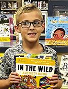 Bowen Smith, left, and LJ Ferguson were among several recognized as Readers of the Week in June at the Kountze Public Library.