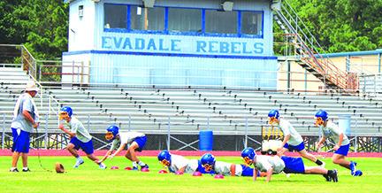 The Evadale Rebels began workouts this week for the 2023 football season.They will host Hardin at 7 p.m. Sept. 1 and then go to Kountze on Sept. 8.