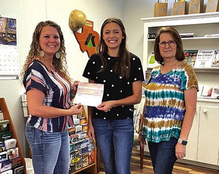 The Silsbee Chamber of Commerce recently gave out its second 2023 scholarship to Erica Williamson. A representative of the chamber said, “We wish her the best as she continues her education.” From left are Melissa Smart, chamber director; Erica Williamson, scholarship recipient; and Janie Hopkins, chamber board secretary/treasurer. Courtesy Photo