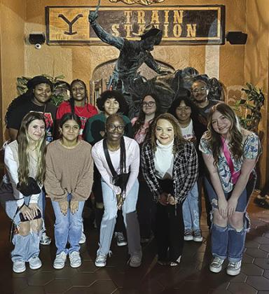 These Silsbee High School FCCLA students are headed for state competition in April after competing in Region IV events last week. Courtesy photo