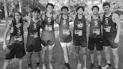 Silsbee Boy’s Cross Country team celebrates placing first at Anahuac Meet. PHOTO COURTESY OF SILSBEE ISD