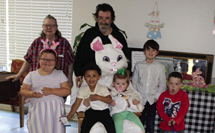 People of all ages came to visit the Easter Bunny and enjoy activities at Paradigm at Kountze Center last Thursday.