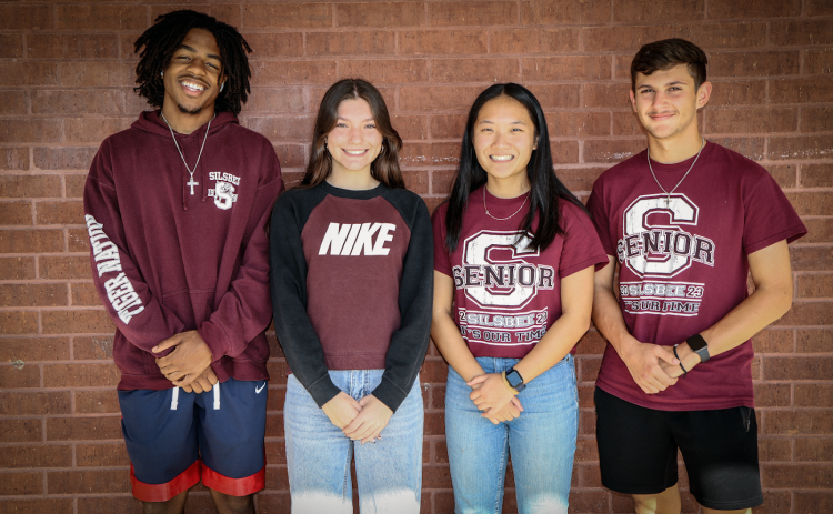 Jay Knox, Claire Uribe, Jenny Tu and Daegan Voison earned academic honors from The College Board National Recognition program.