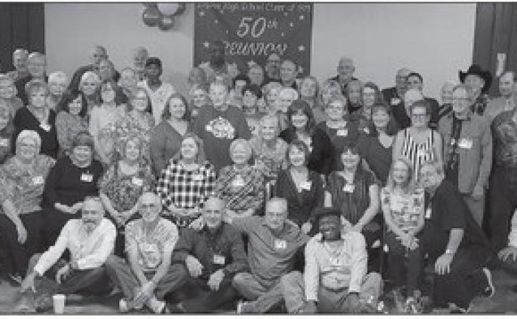 The Silsbee High School Class of 1972 gathered recently for their 50th class reunion, “A Night to Remember”. Courtesy Photo