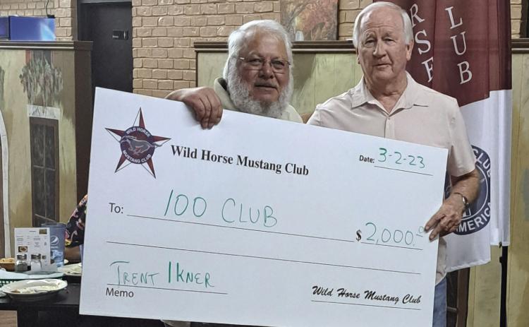 Wild Horse Mustang Car Club passes out $7,000 in donations