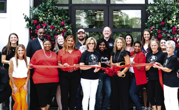 A ribbon cutting and open house forThe Foundry
