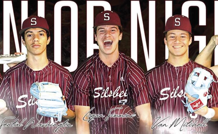 Five players will be graduating on the Silsbee Tigers baseball team this year.The group includes (left to right) Cash Glaze, Sental Washington, Logan Simmons,Van Mitchell, and Taylor Wise. Photo courtesy of Silsbee ISD